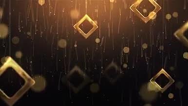 震撼大气金色舞台背景AE模板视频的预览图